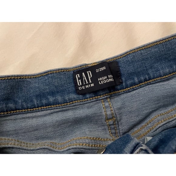 Gap 26R Denim Leggings - Picture 5 of 6